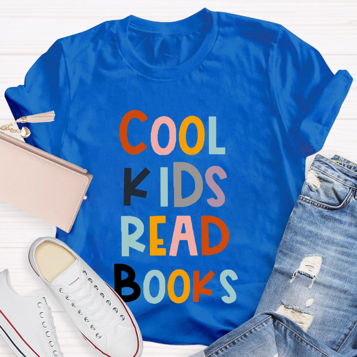 Cool Kids Read Books T-Shirt