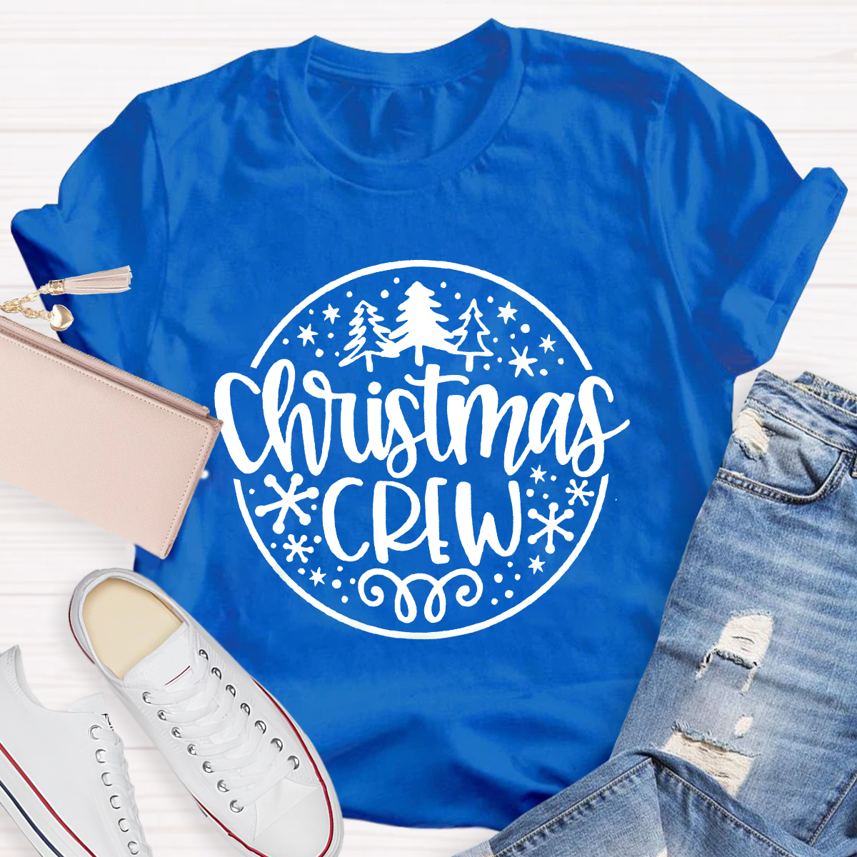 Christmas Crew Teacher T-Shirt