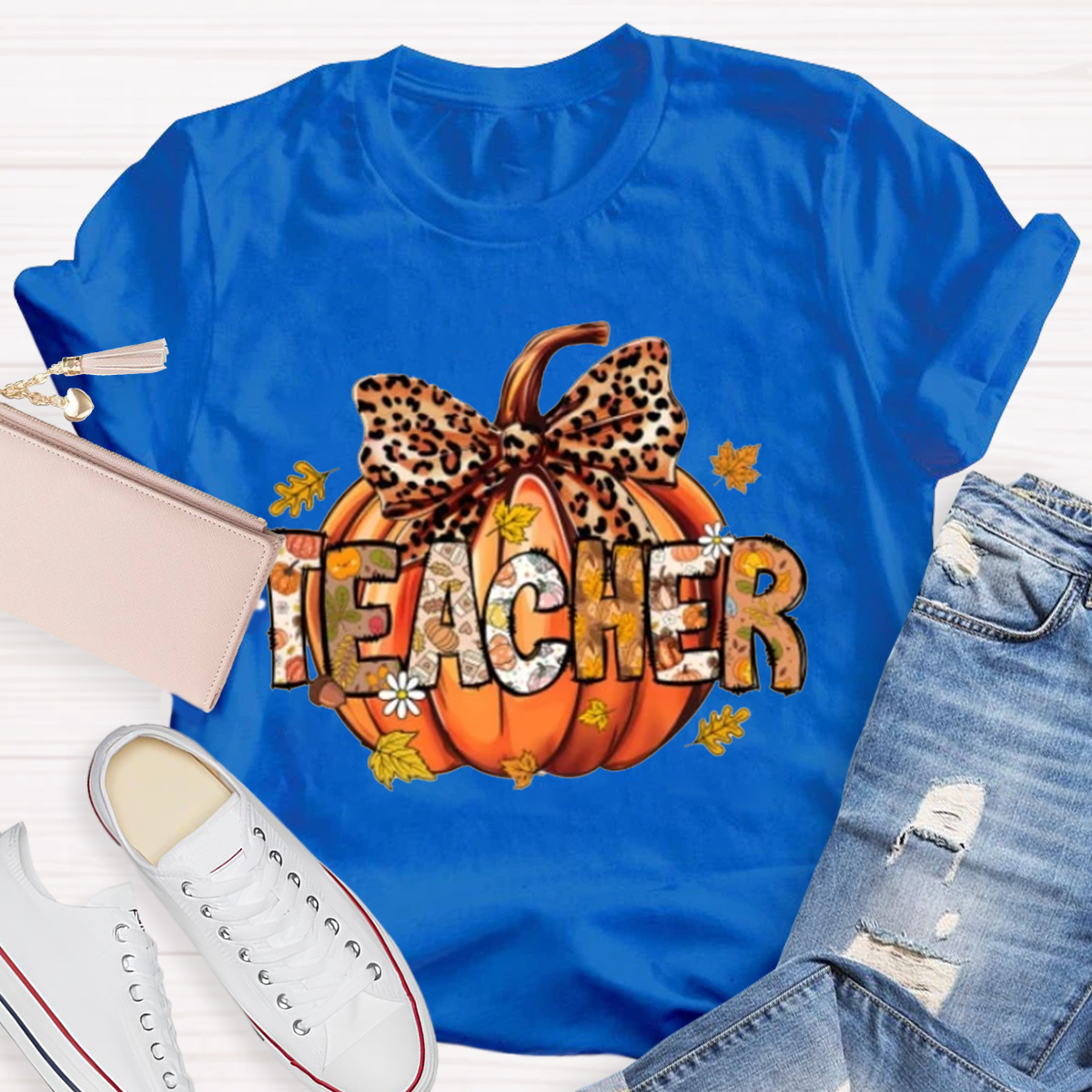 Teacher Pumpkin Teacher T-Shirt