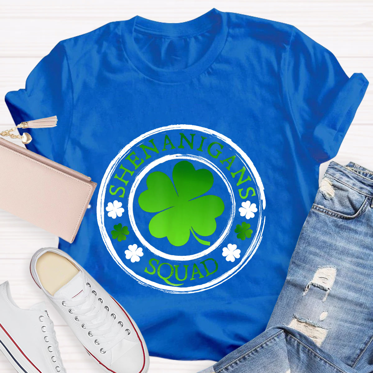 St Patrick's Day Shenanigans Squad T-Shirt