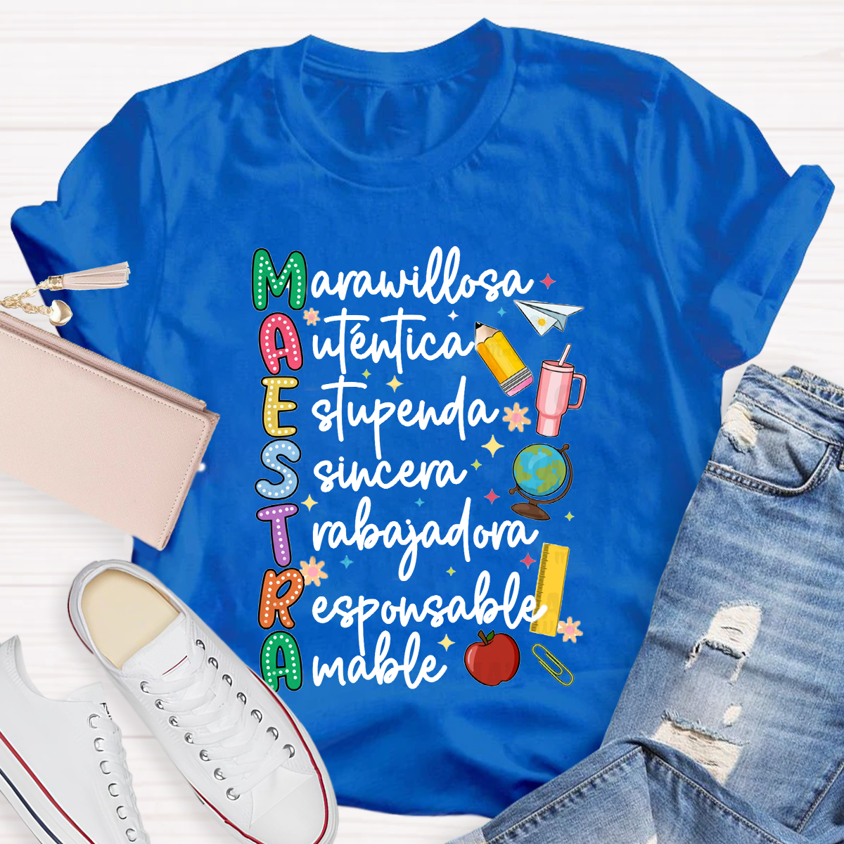 Maestra Dual Language Teacher T-Shirt