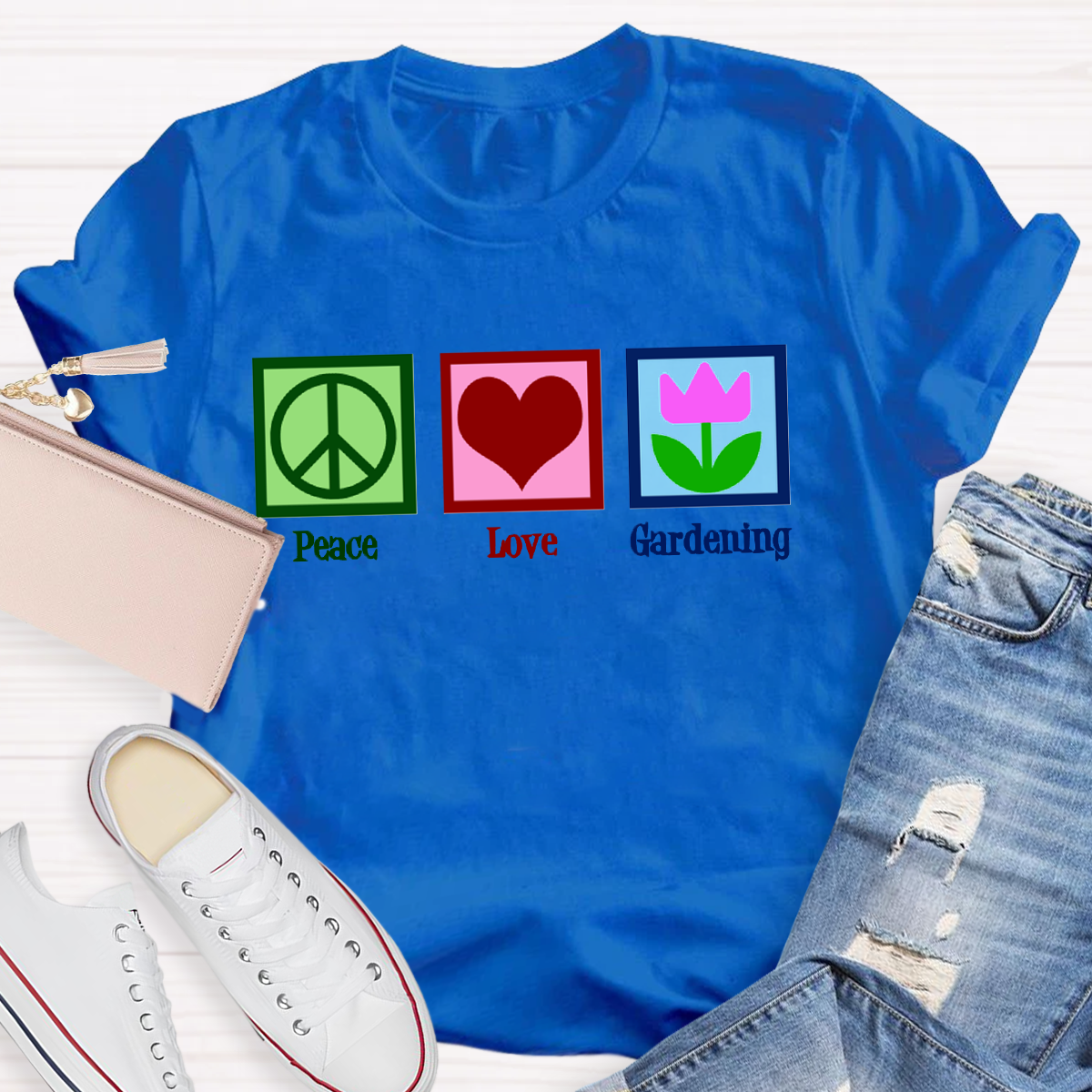 Peace Love Gardening T-Shirt