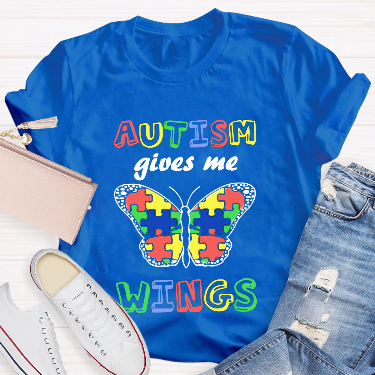 Autism Gives Me Wings T-Shirt