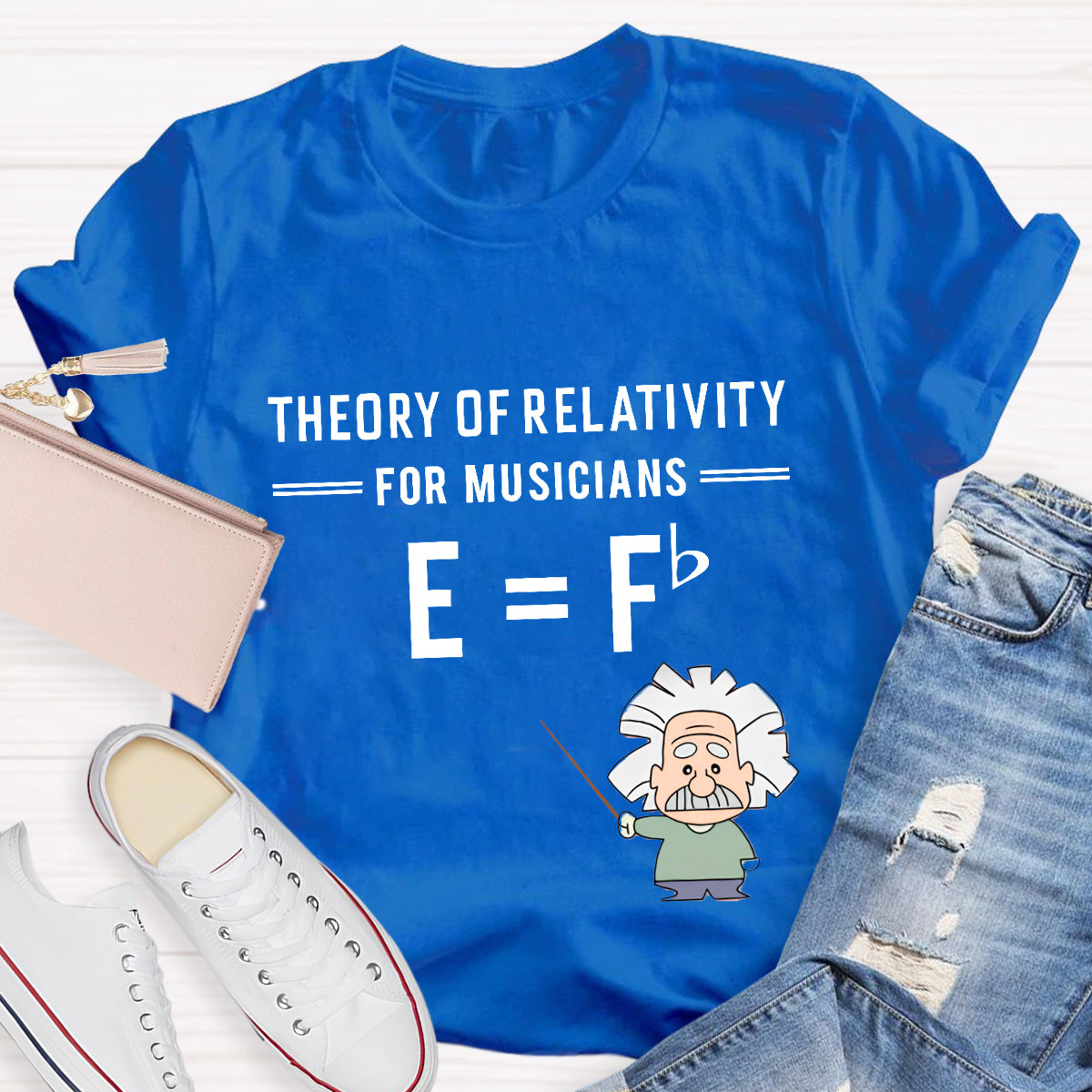 Theory Of Relativity For Musicians Teacher T-Shirt