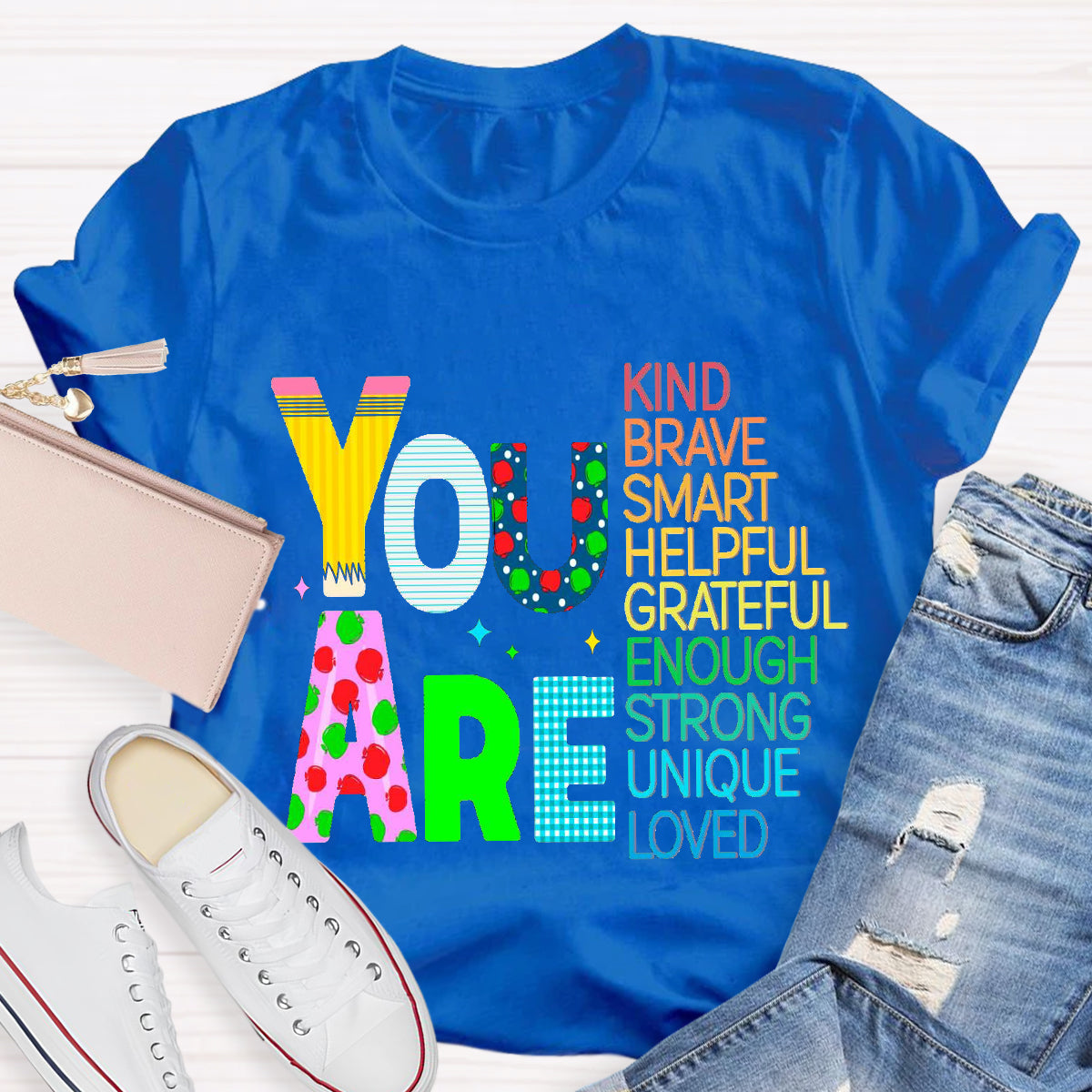 You Are Unique Loved Teacher T-Shirt