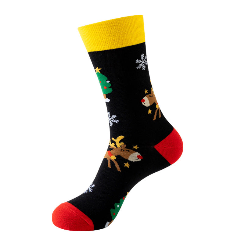 Snowman Santa Claus Socks