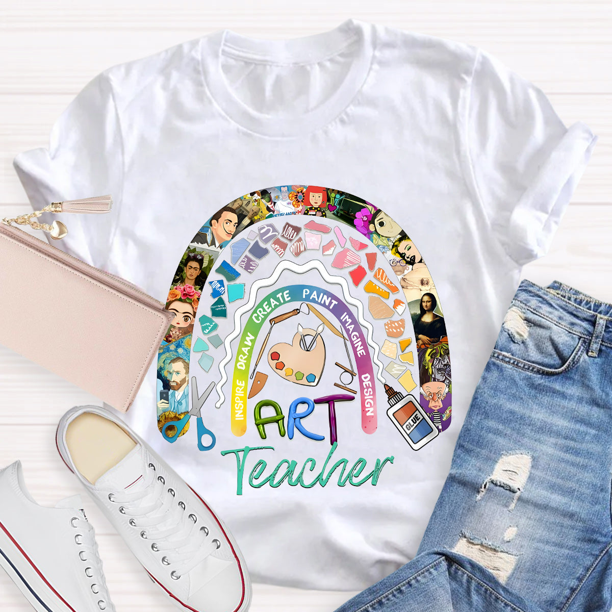 Art Teacher Design Teacher T-Shirt