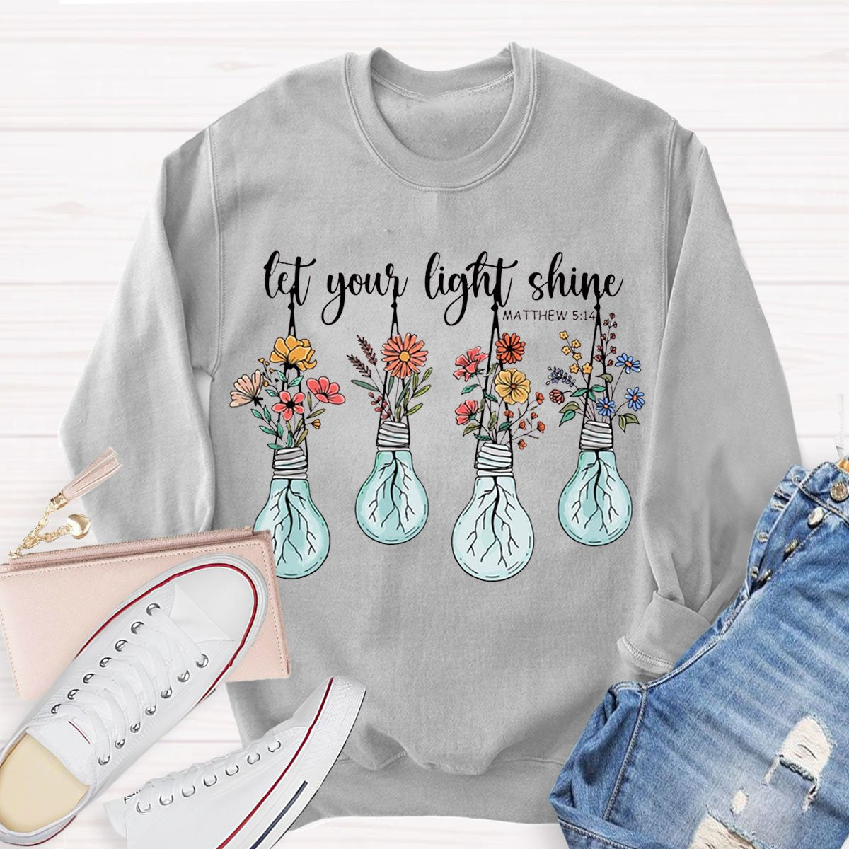 Let your light Shine Sweatshirt