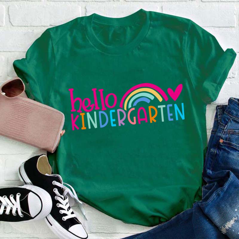 Personalized Hello Teacher T-Shirt