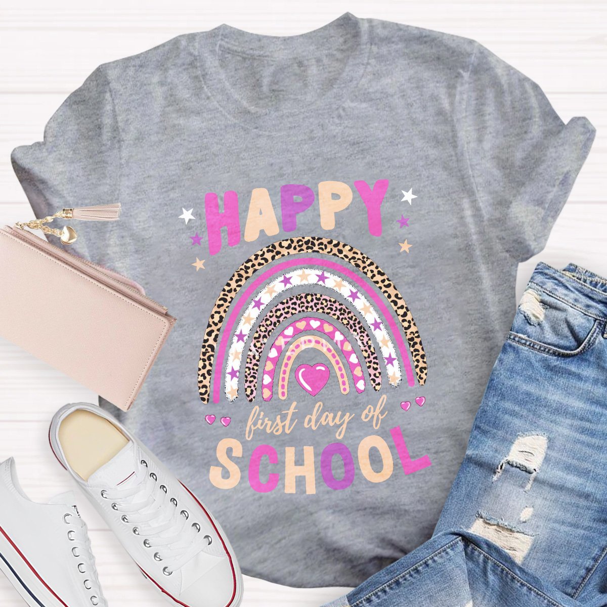 Happy First Day Of School Teacher Shirt