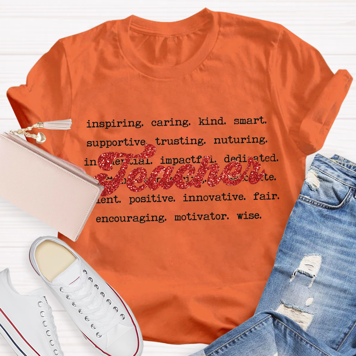 What Makes A Teacher Great Teacher T-Shirt