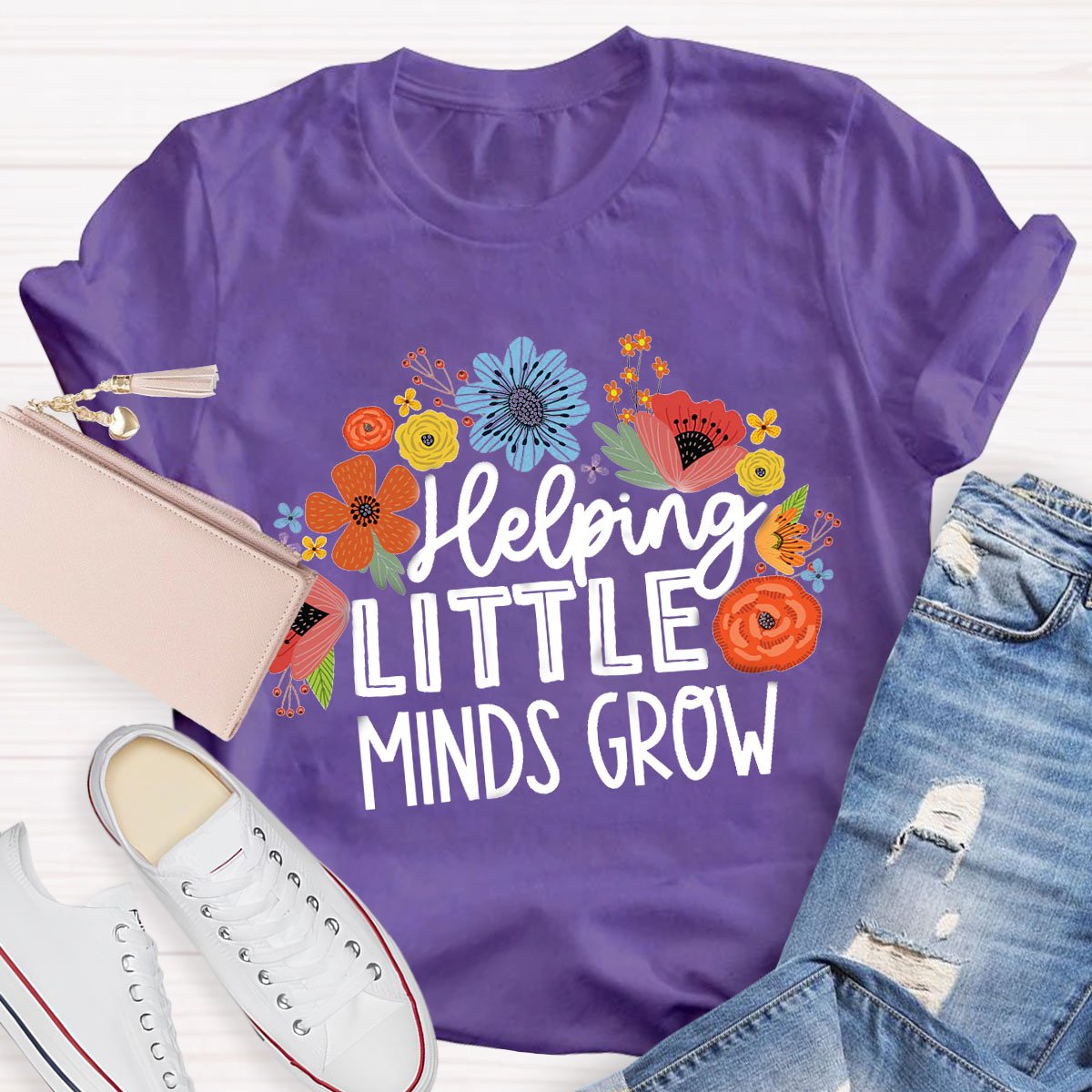 Helping Little Minds Grow TeachersT-Shirt