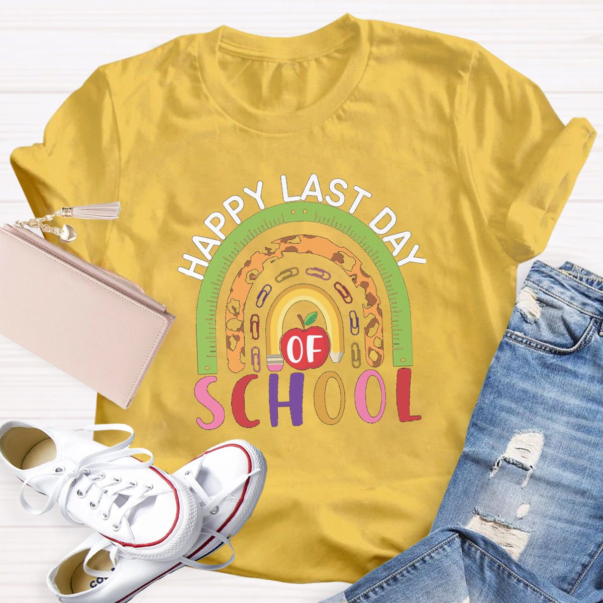 Happy Last Day Of School Teacher Shirt