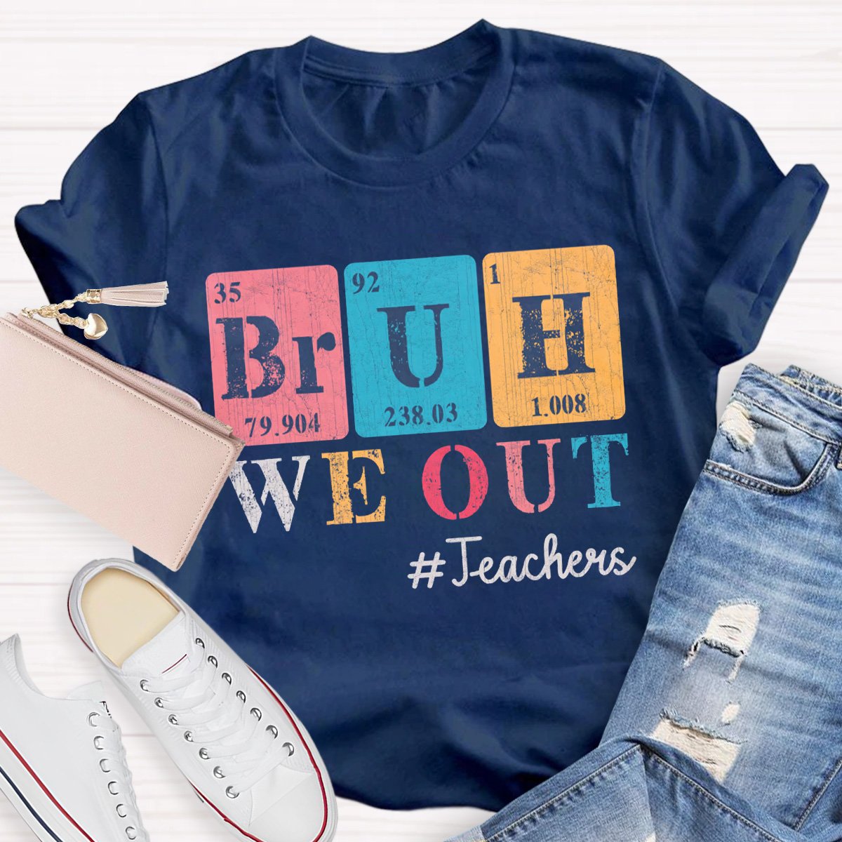 Bruh We Out Teachers Shirt