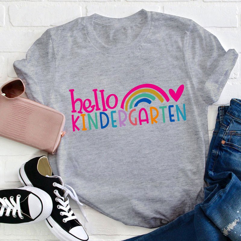 Personalized Hello Teacher T-Shirt