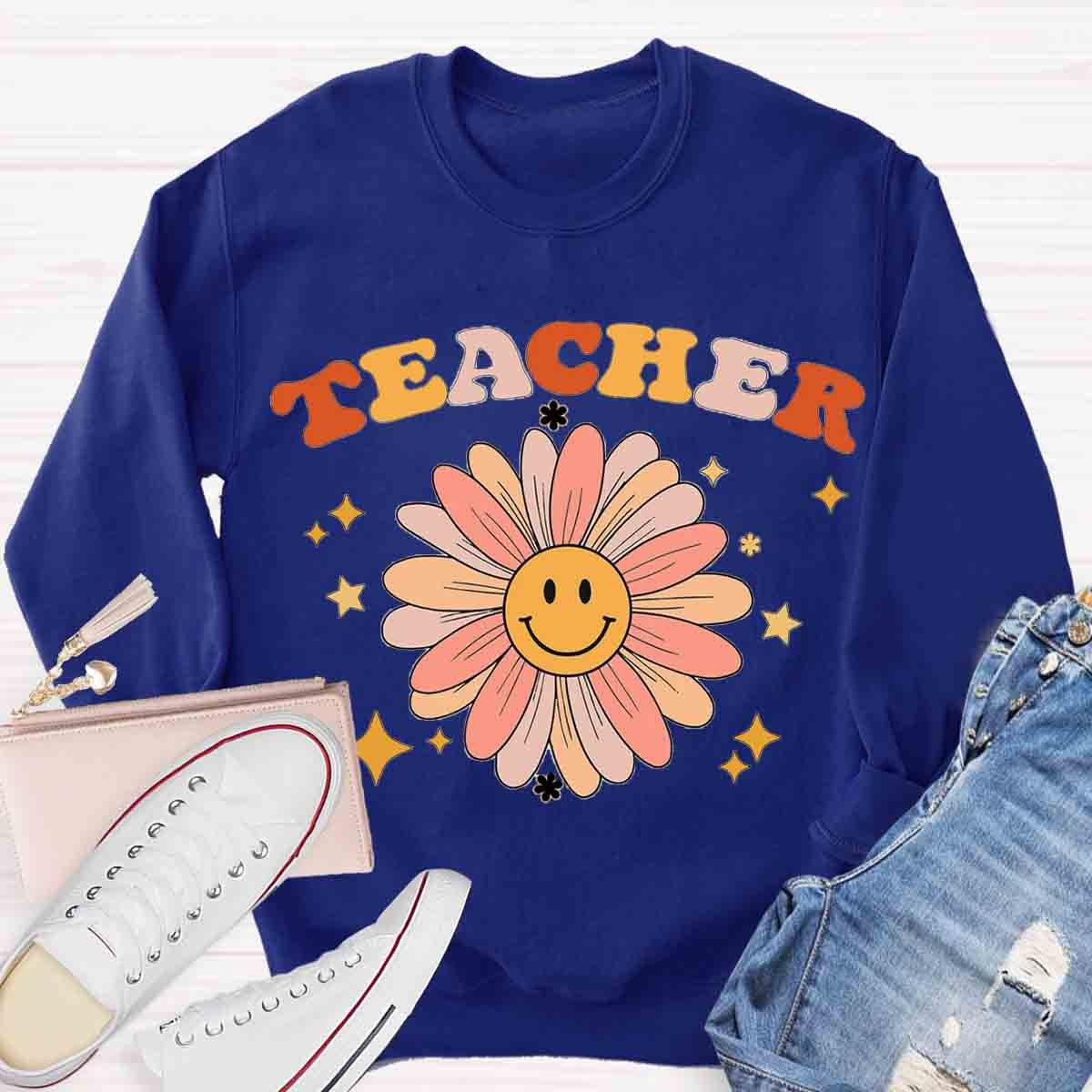 Sunflowers Teachers  Sweatshirt