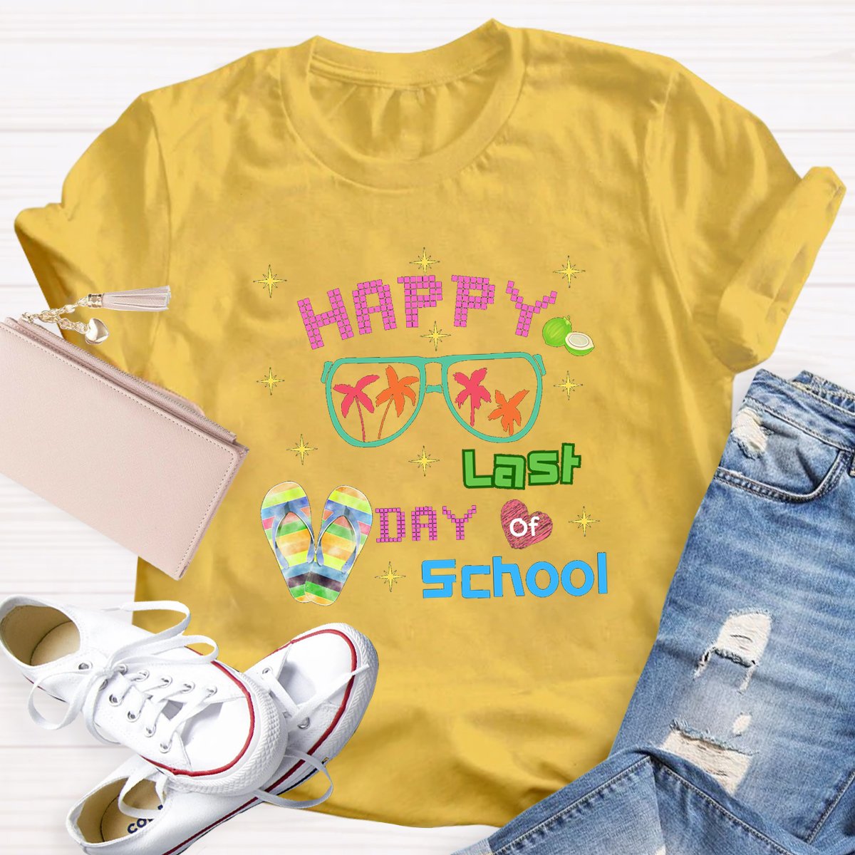 Happy Last Day Of School Teacher Shirt