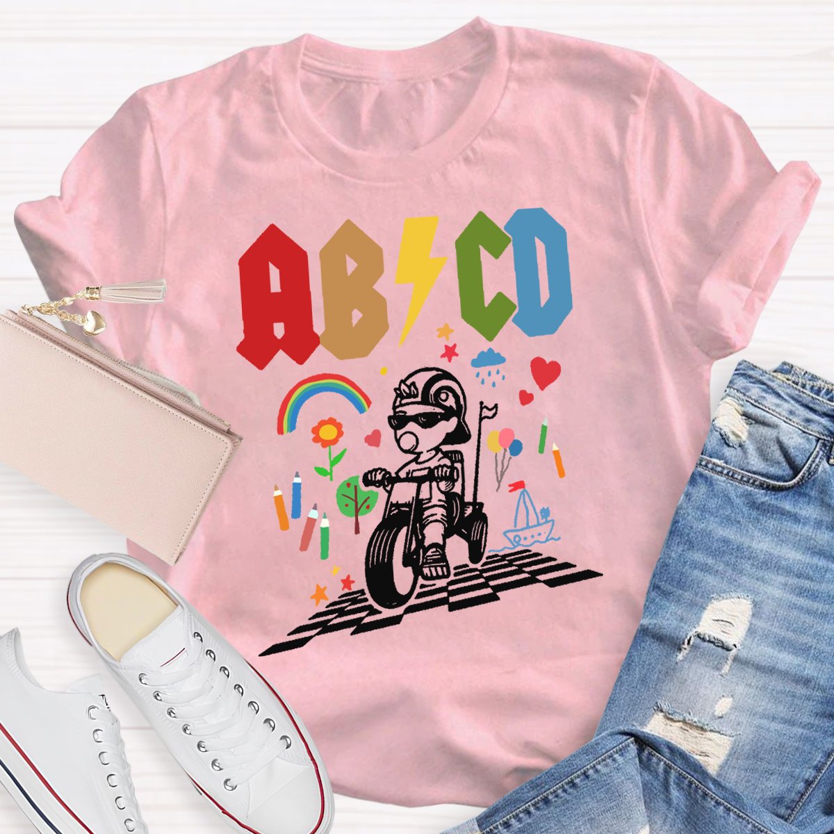 Teacher Abcd Teacher Shirt