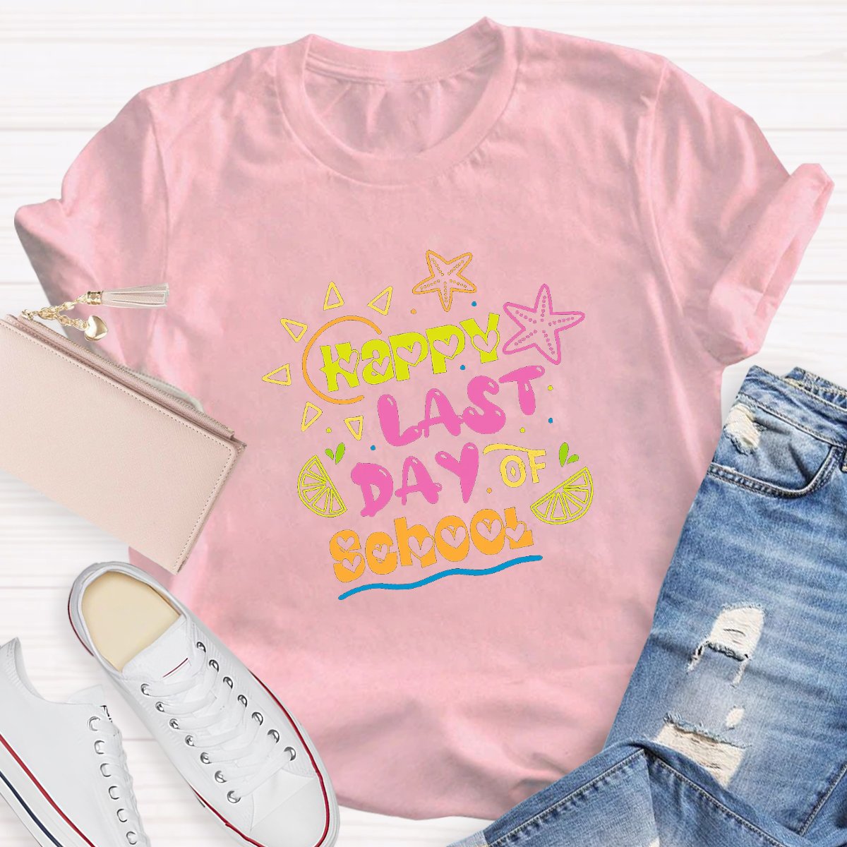 Happy Last Day Of School Teacher Shirt