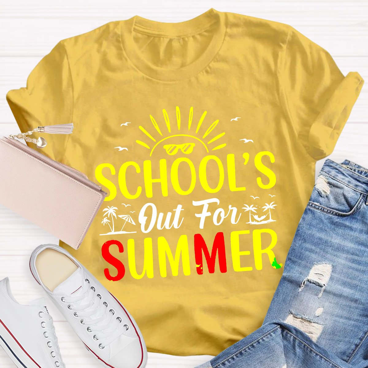 School's Out For Summer Teacher Shirt