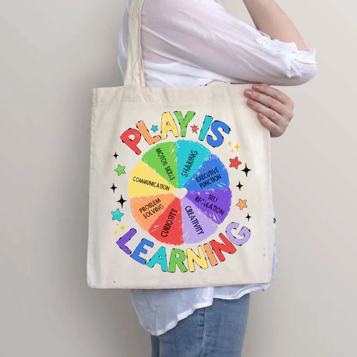 Play Is Learning Back To School Teacher Bag