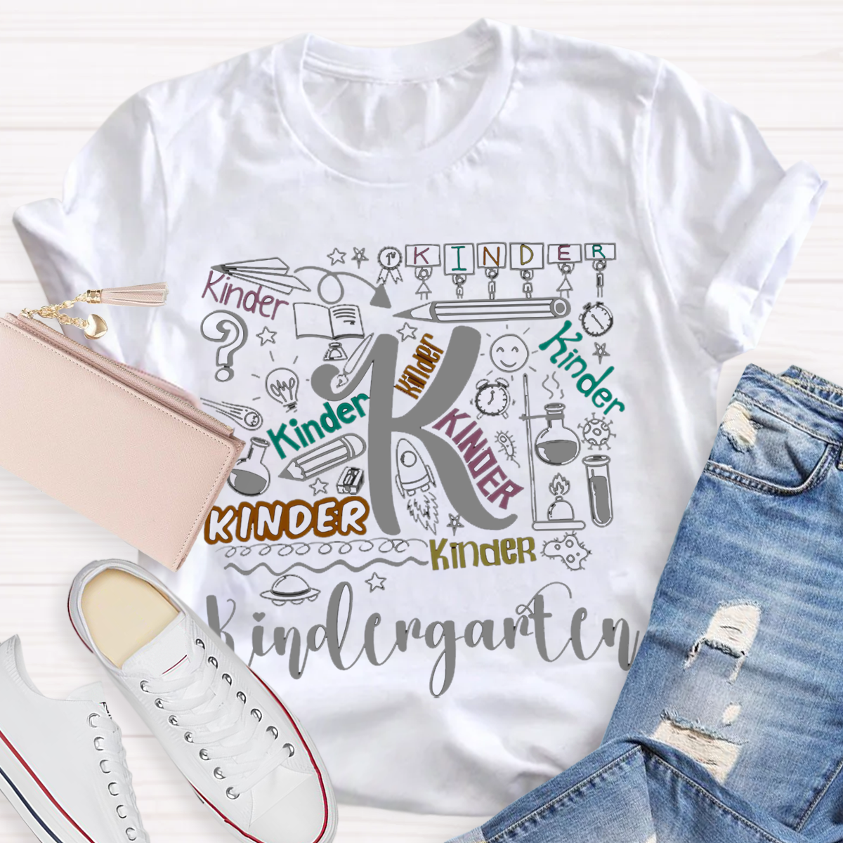 Personalized Grade Teacher T-Shirt