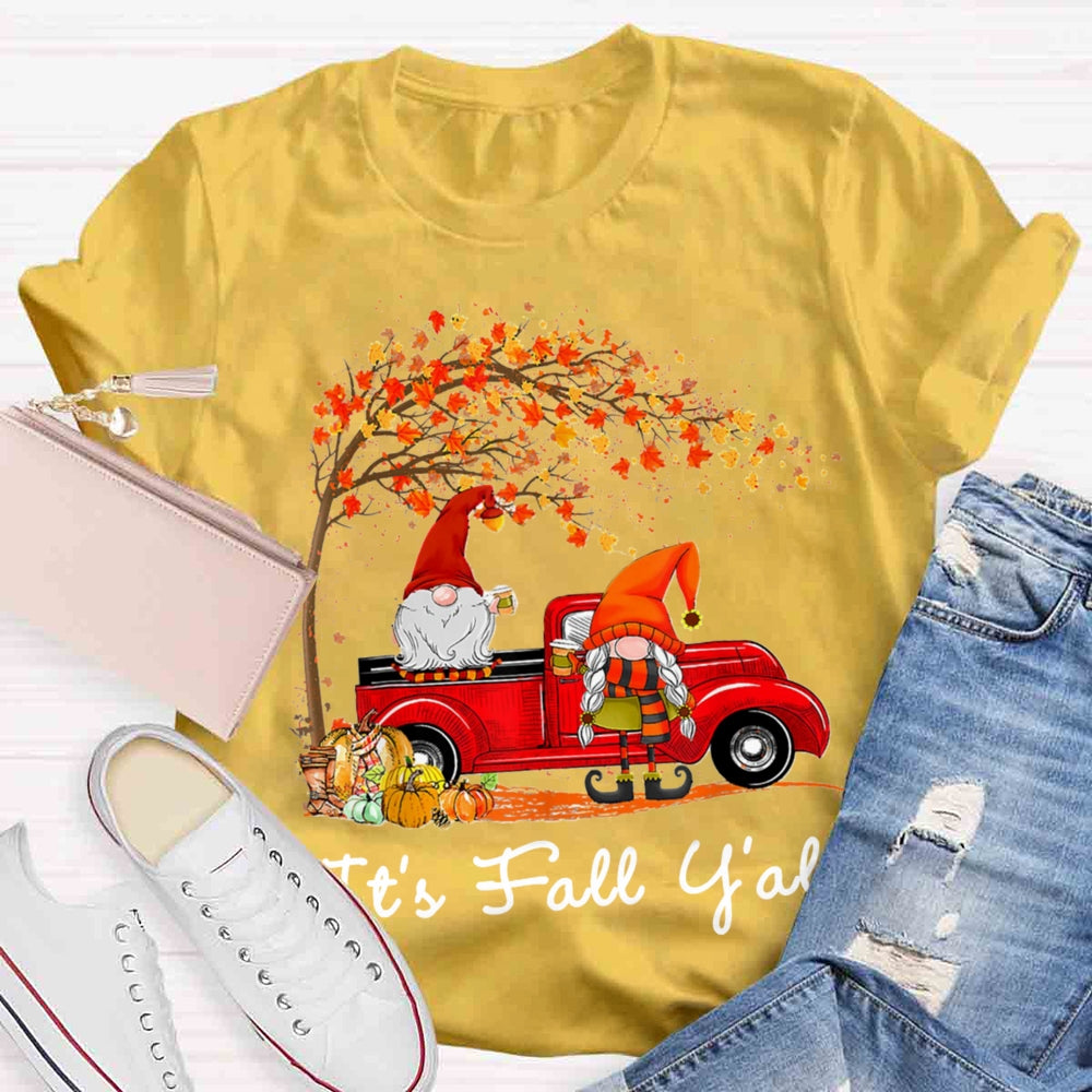 It's Fall Y'all Christmas T-shirt