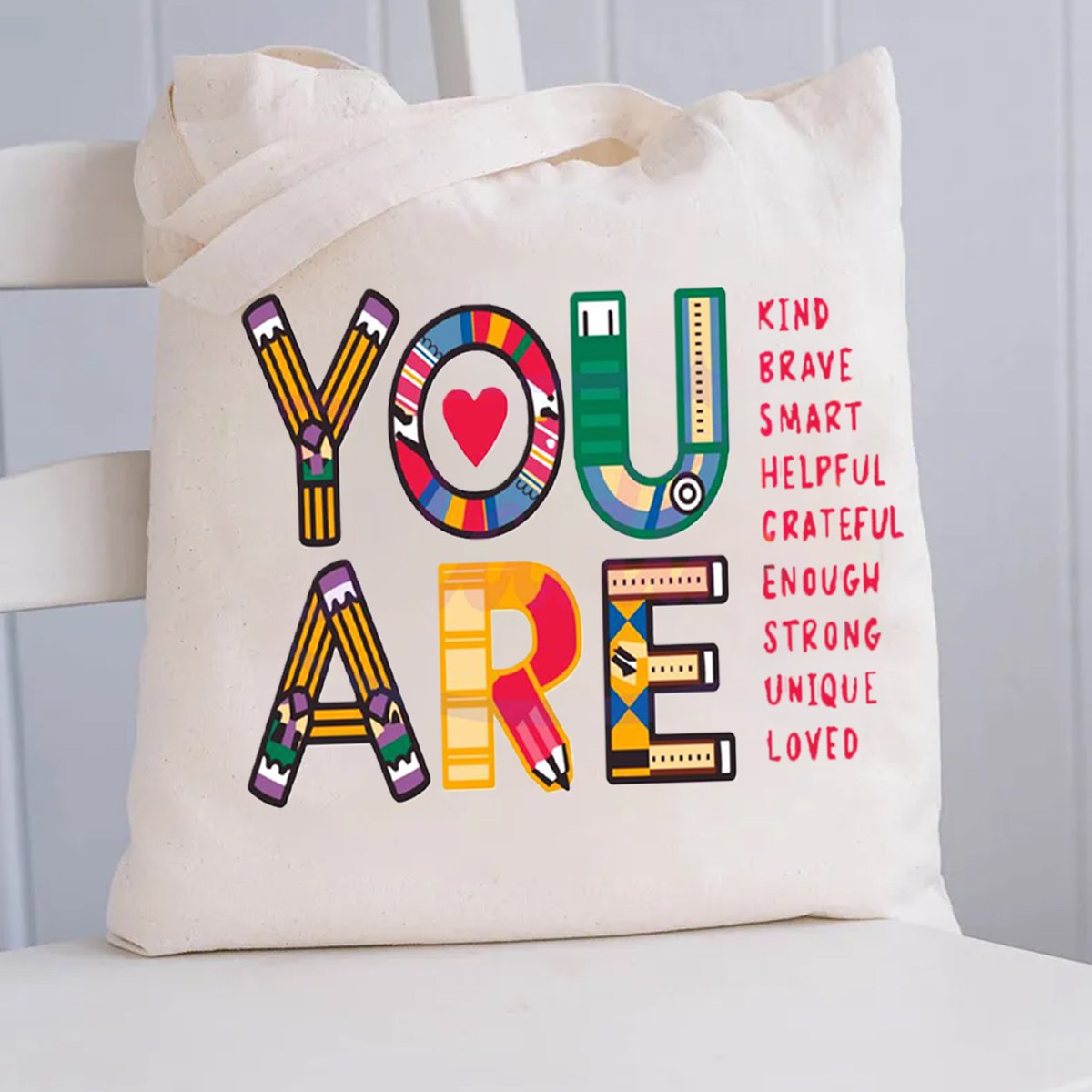 You Are Kind Shopping Tote