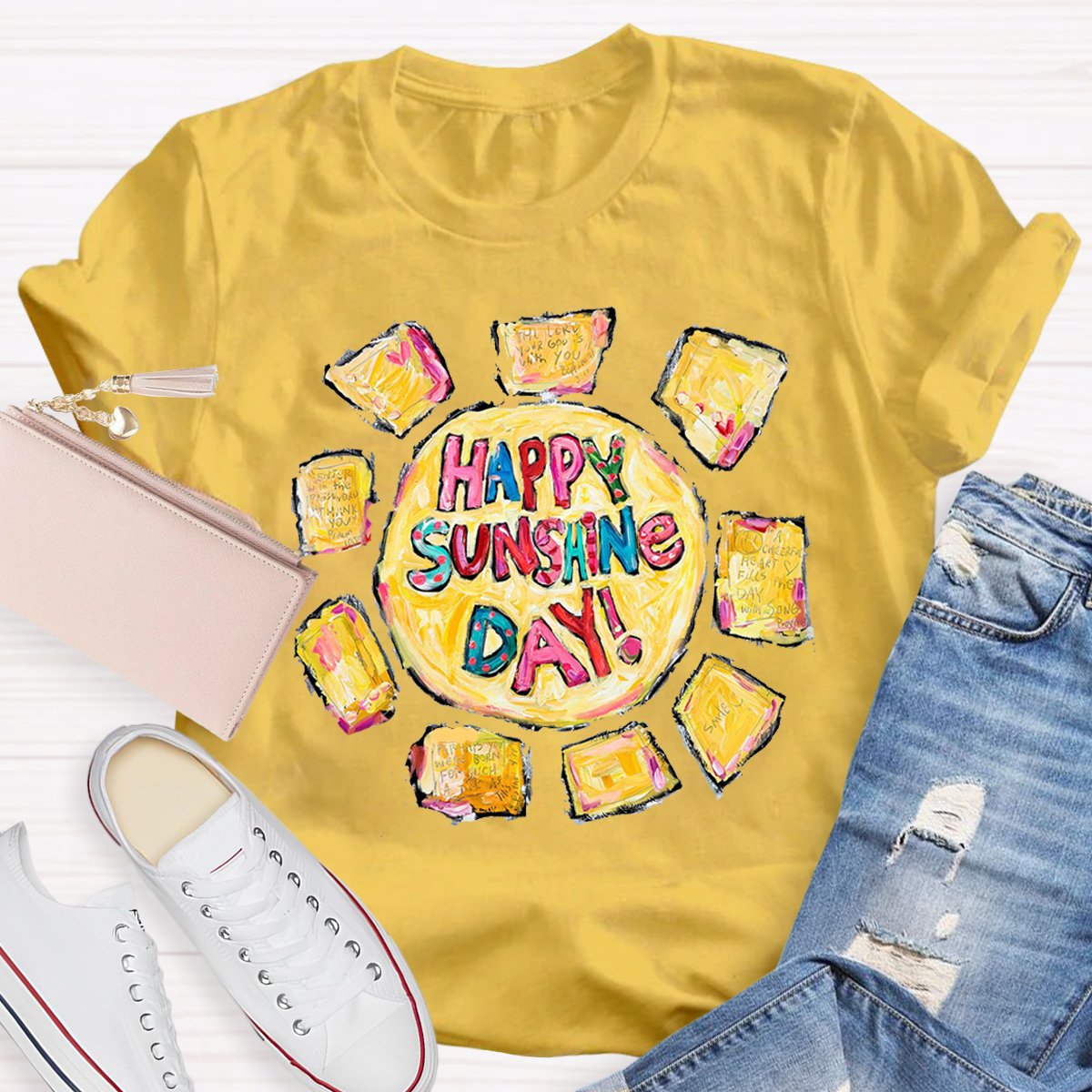 Happy Sunshine Day Teacher Shirt