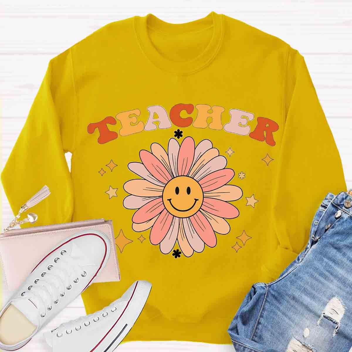 Sunflowers Teachers  Sweatshirt