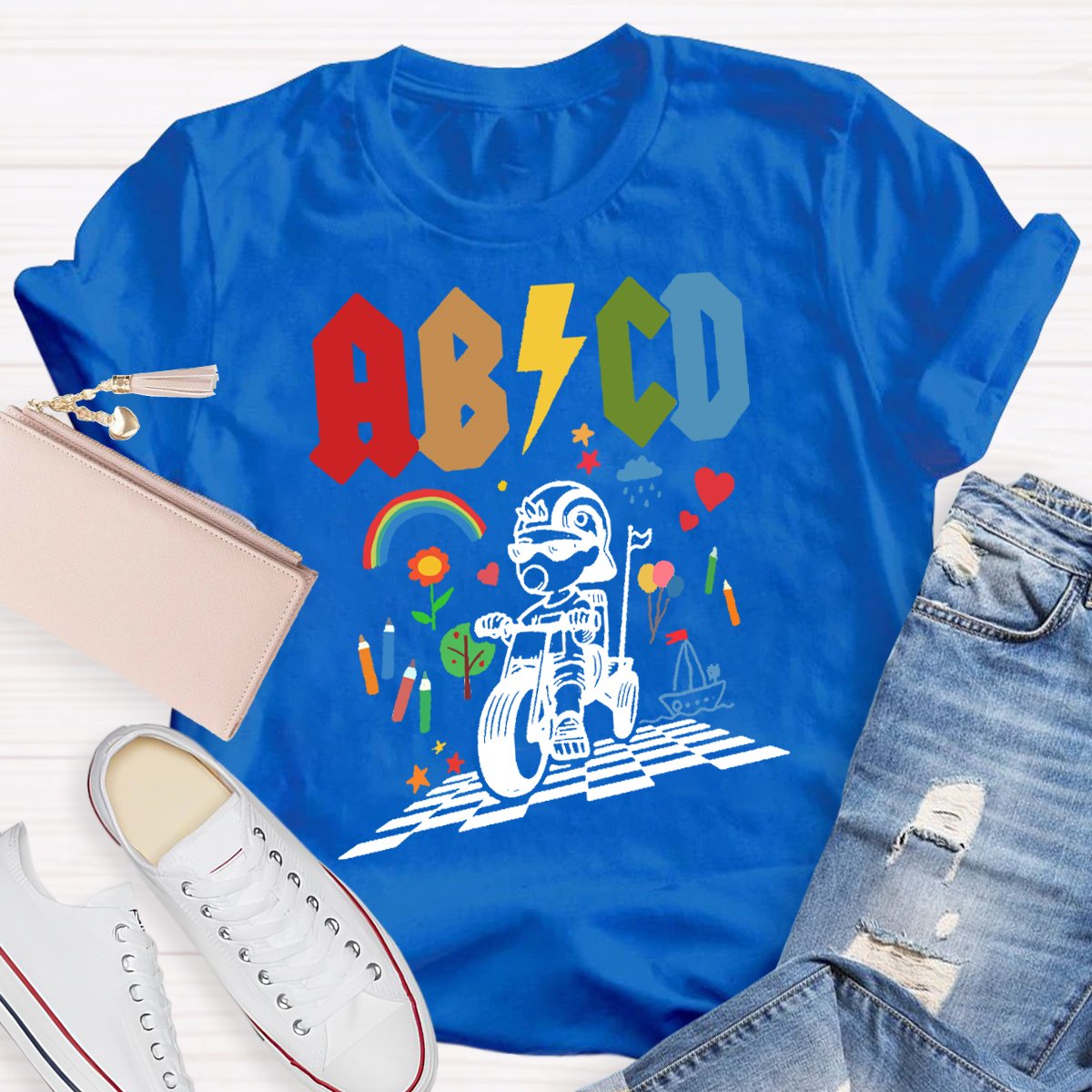 Teacher Abcd Teacher Shirt