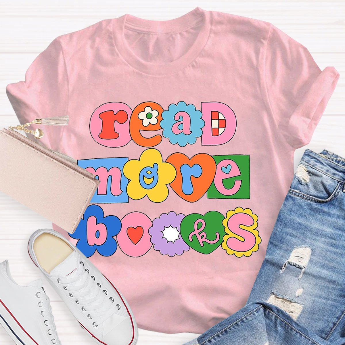 Read More Books Cute Bookish Shirt