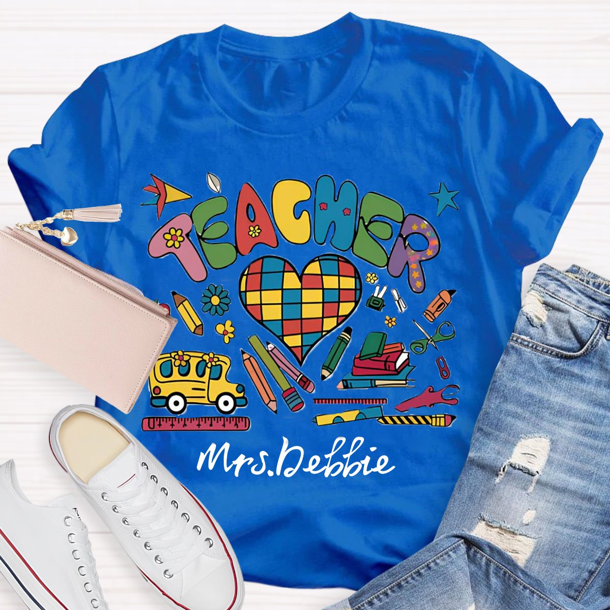 Personalized Name Teaching Aids T-Shirt