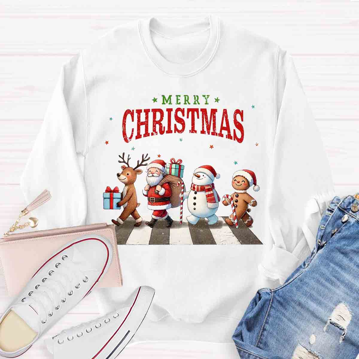 Merry Christmas Santa Claus Sweatshirt