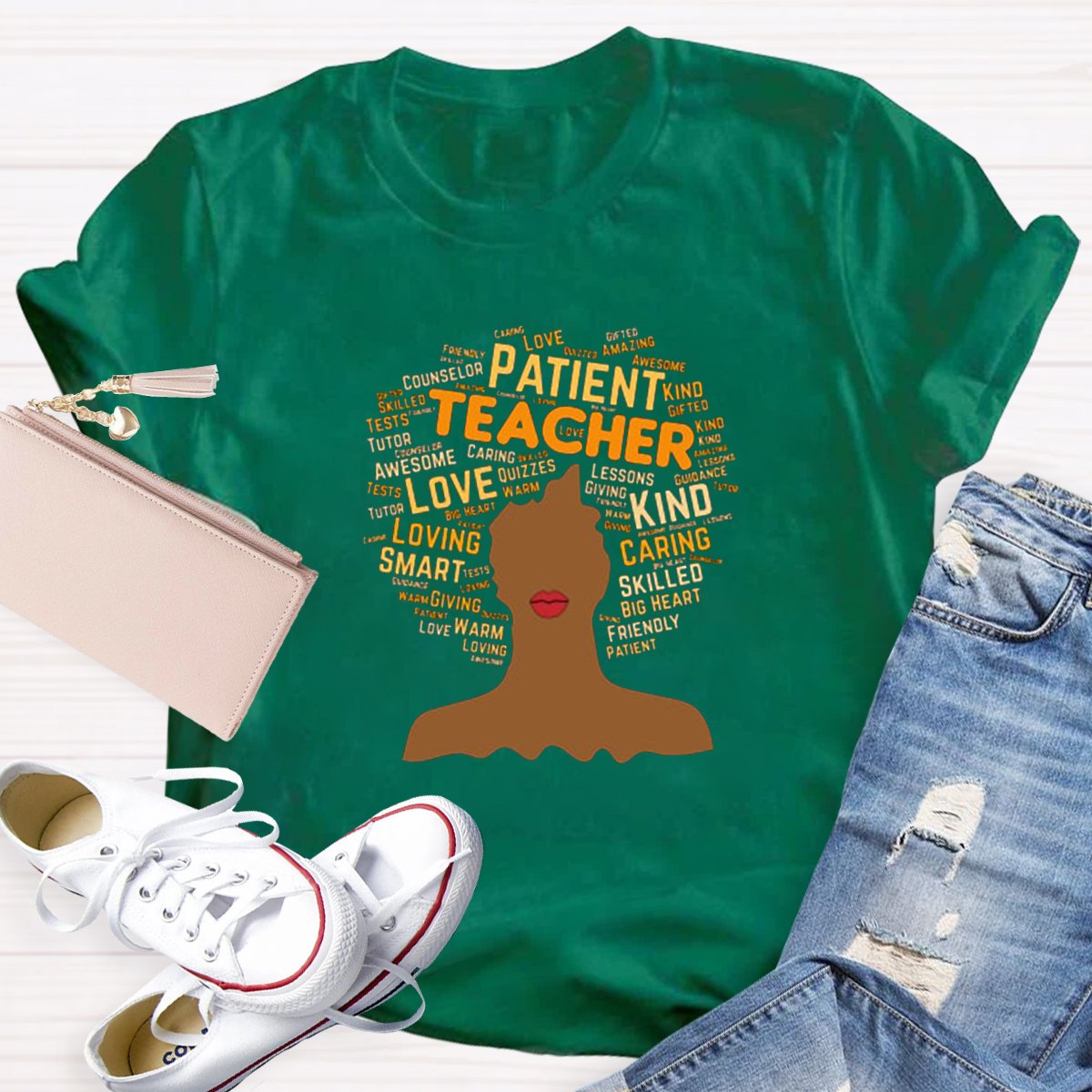 Patient Teacher Love Kind Caring Teacher Shirt