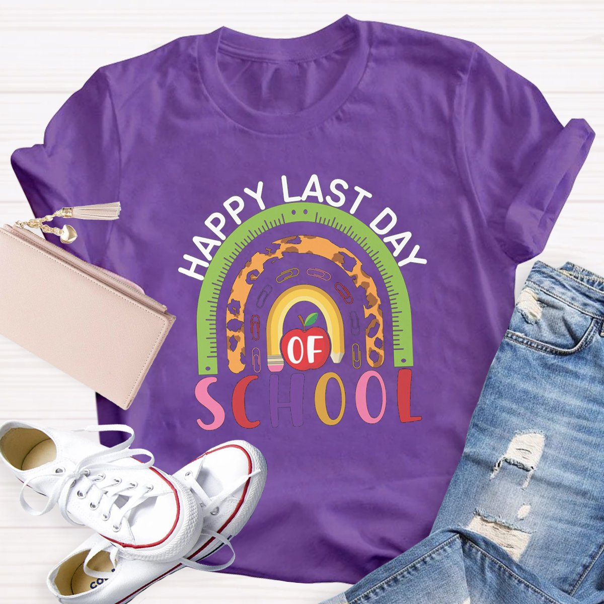 Happy Last Day Of School Teacher Shirt