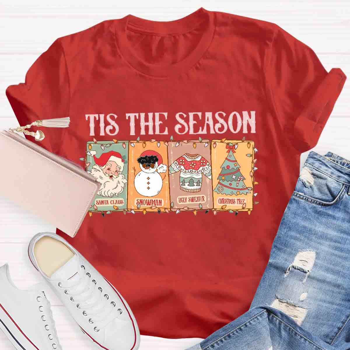 This The Season Snowman Teacher T-Shirt