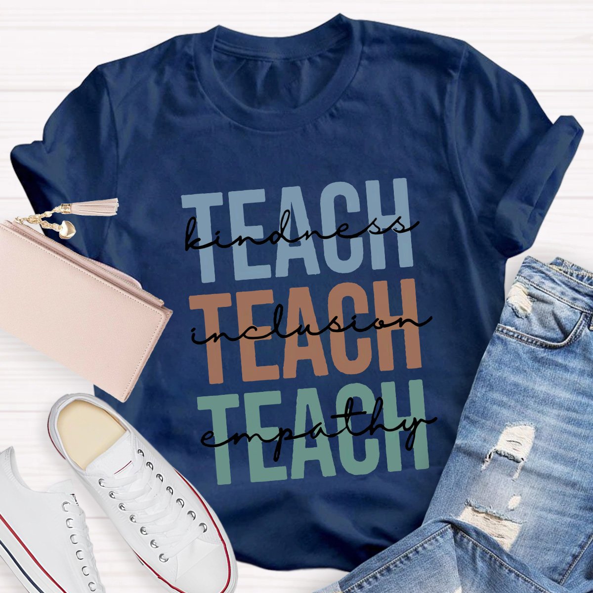 Teach Kindness Teacher Shirt