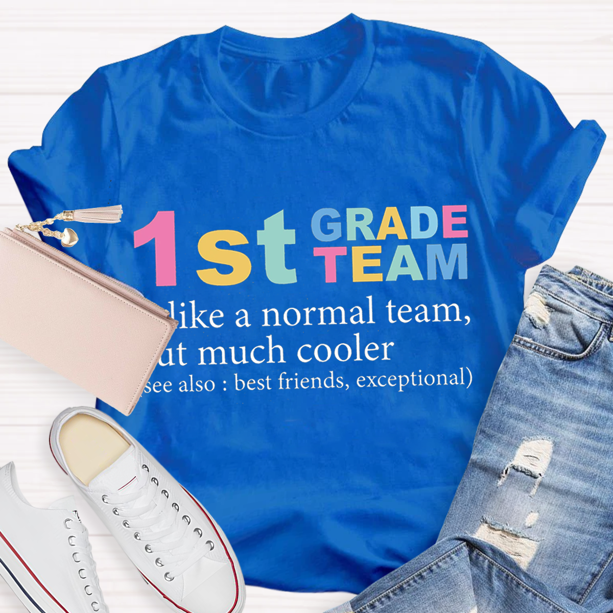 Personalized Team Grade Back To School Teacher T-Shirt