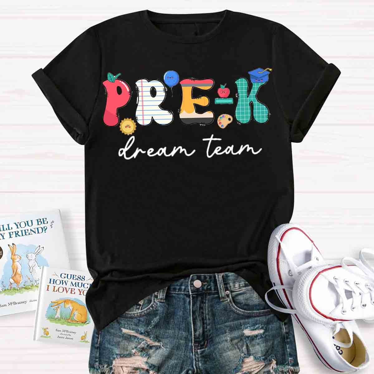 Personalized Name Pre-k Teachers T-Shirt