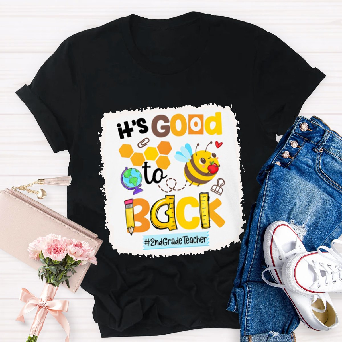 Personalized It's Good To Back 2nd Grade Teacher Shirt