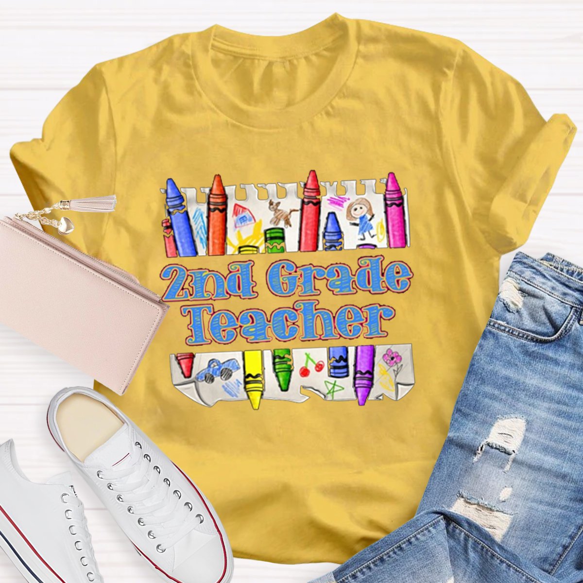 Personalized Grade Teacher Shirt