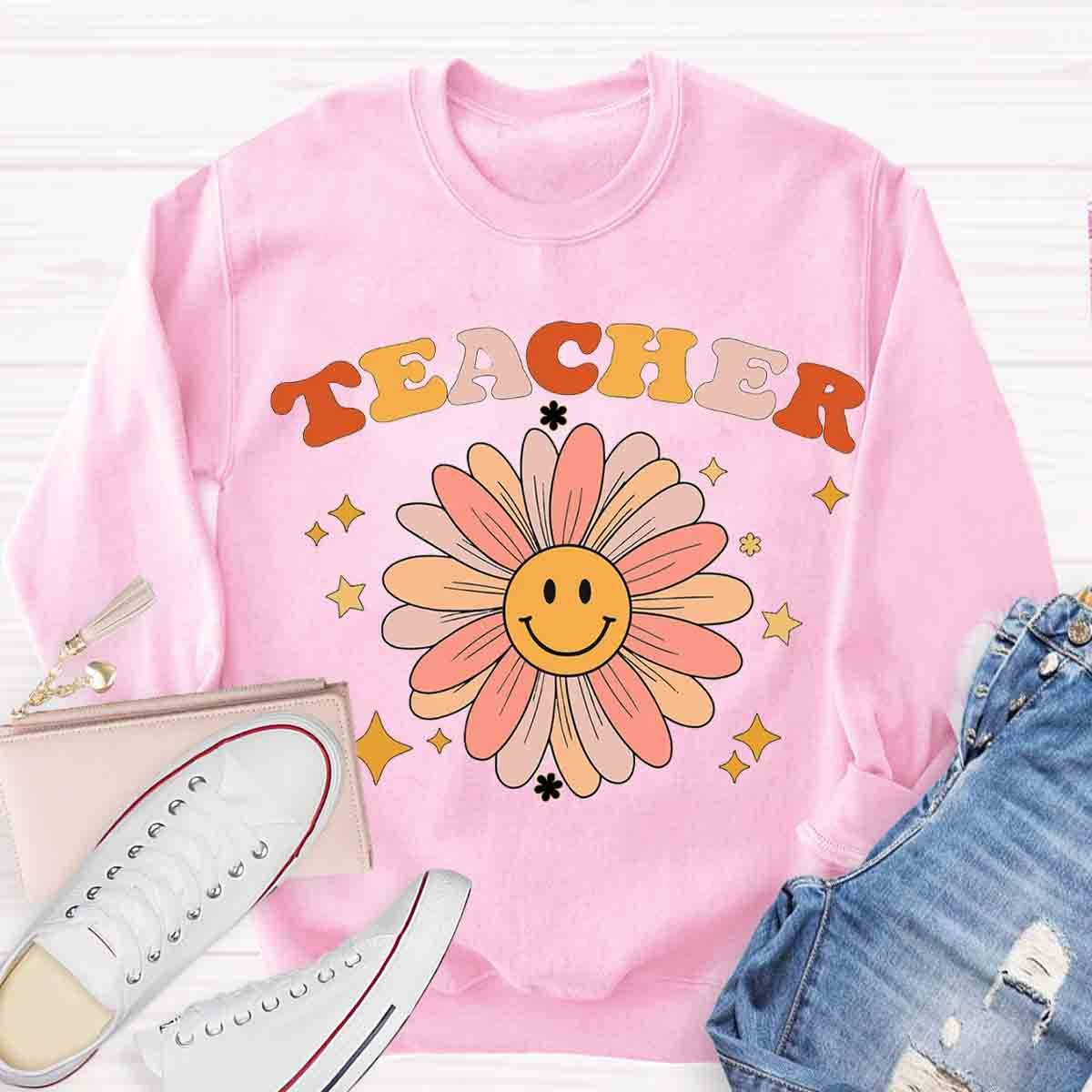 Sunflowers Teachers  Sweatshirt