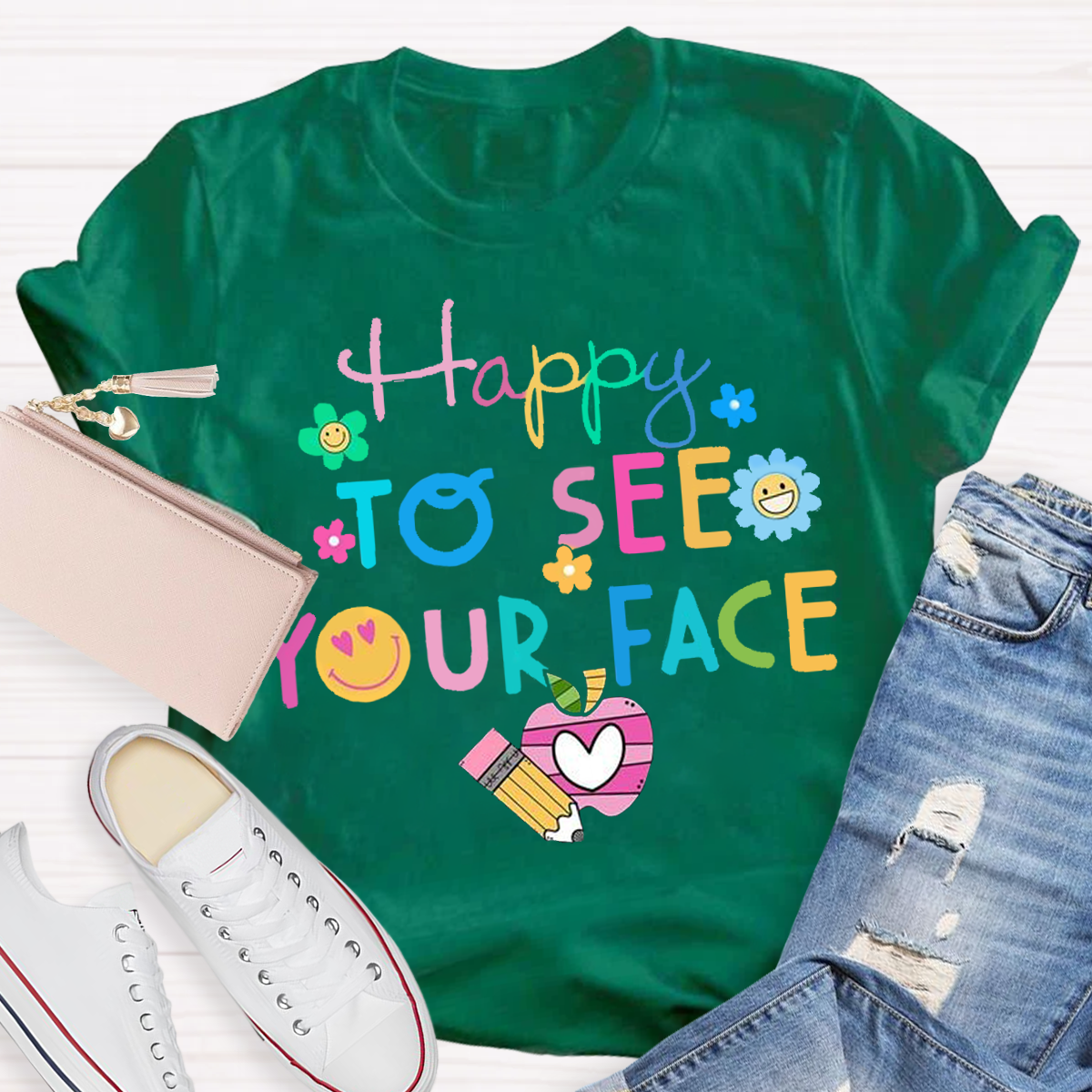 Back To School Happy To See Your Face T-Shirt