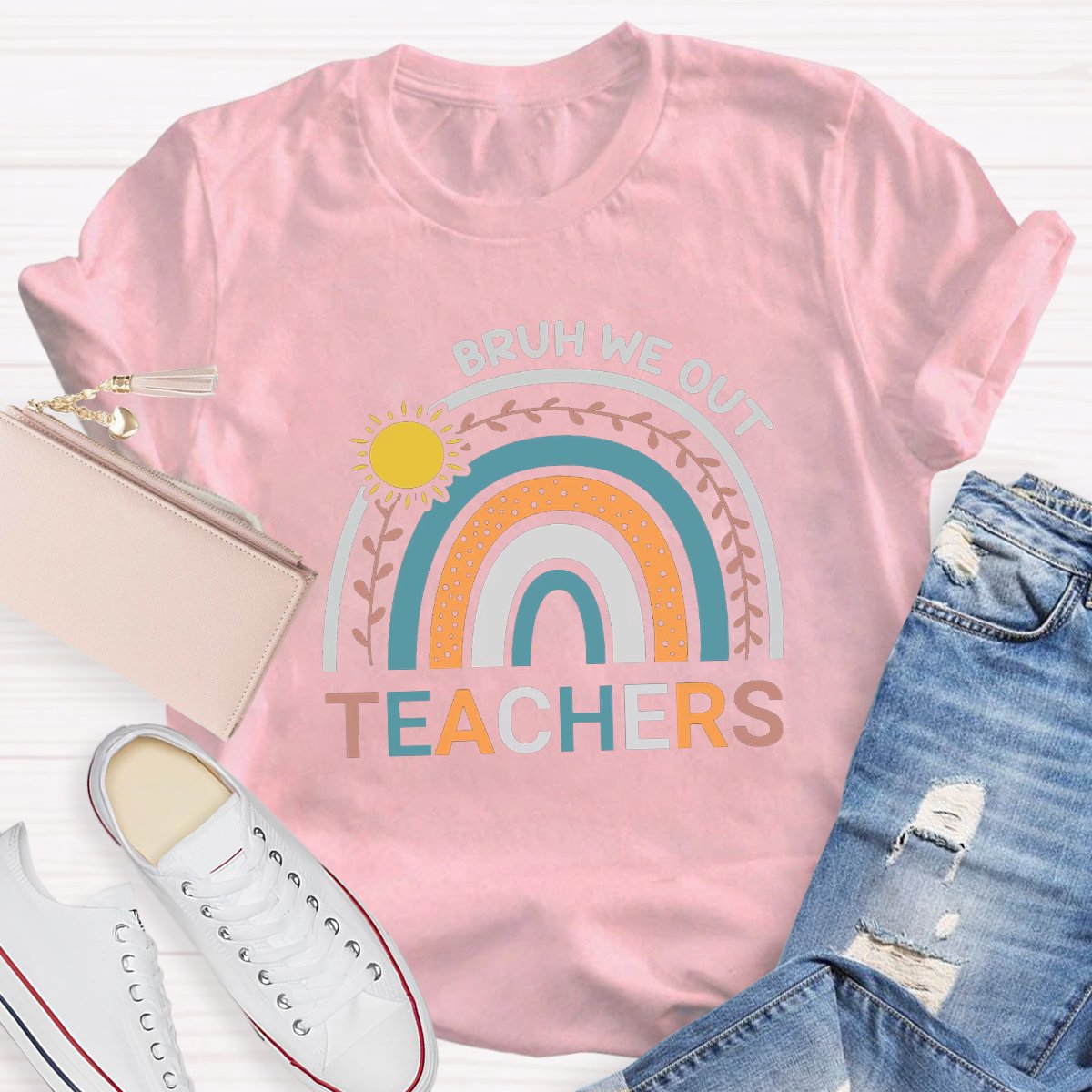Bruh We Out Teacher Shirt
