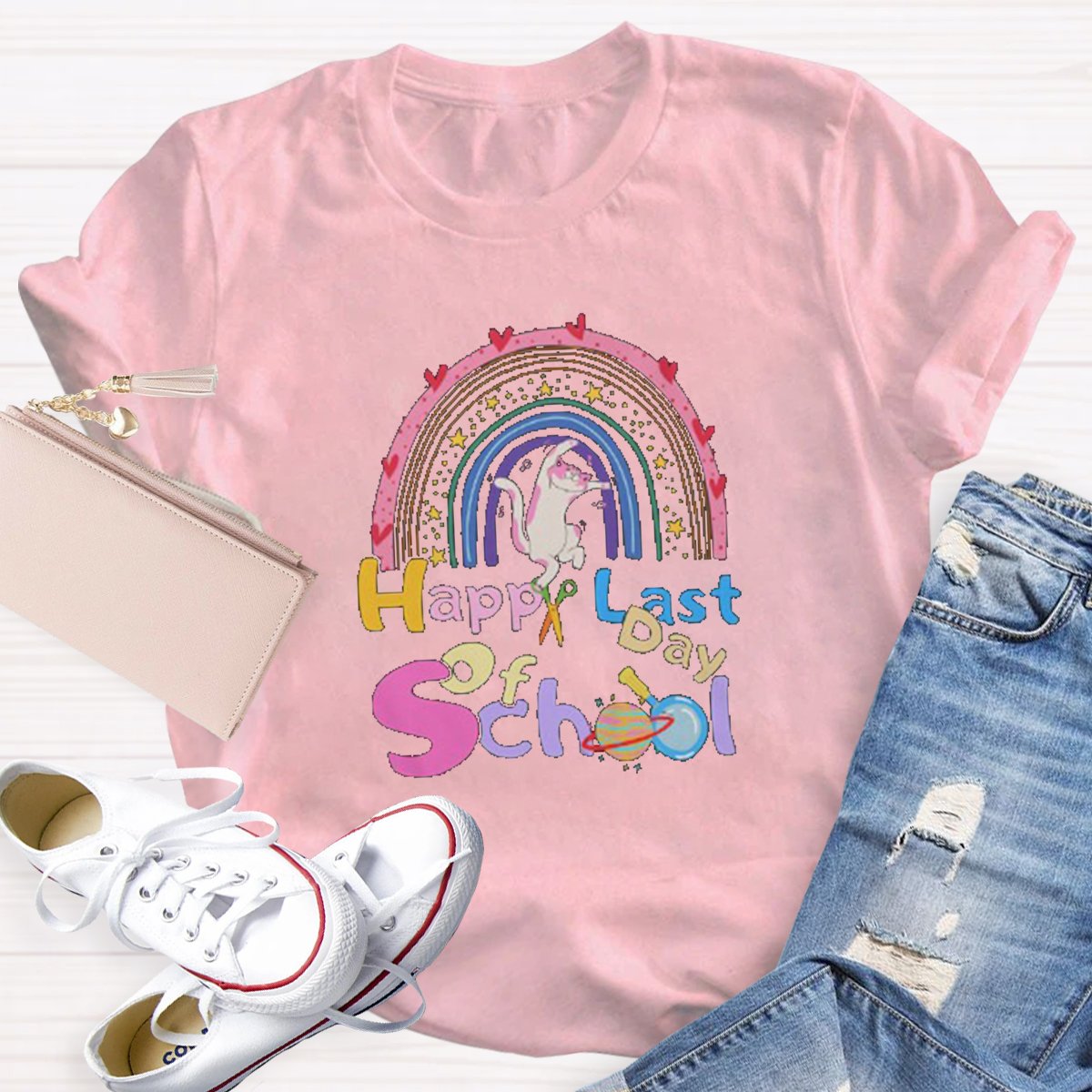 Happy Last Day Of School Teacher Shirt