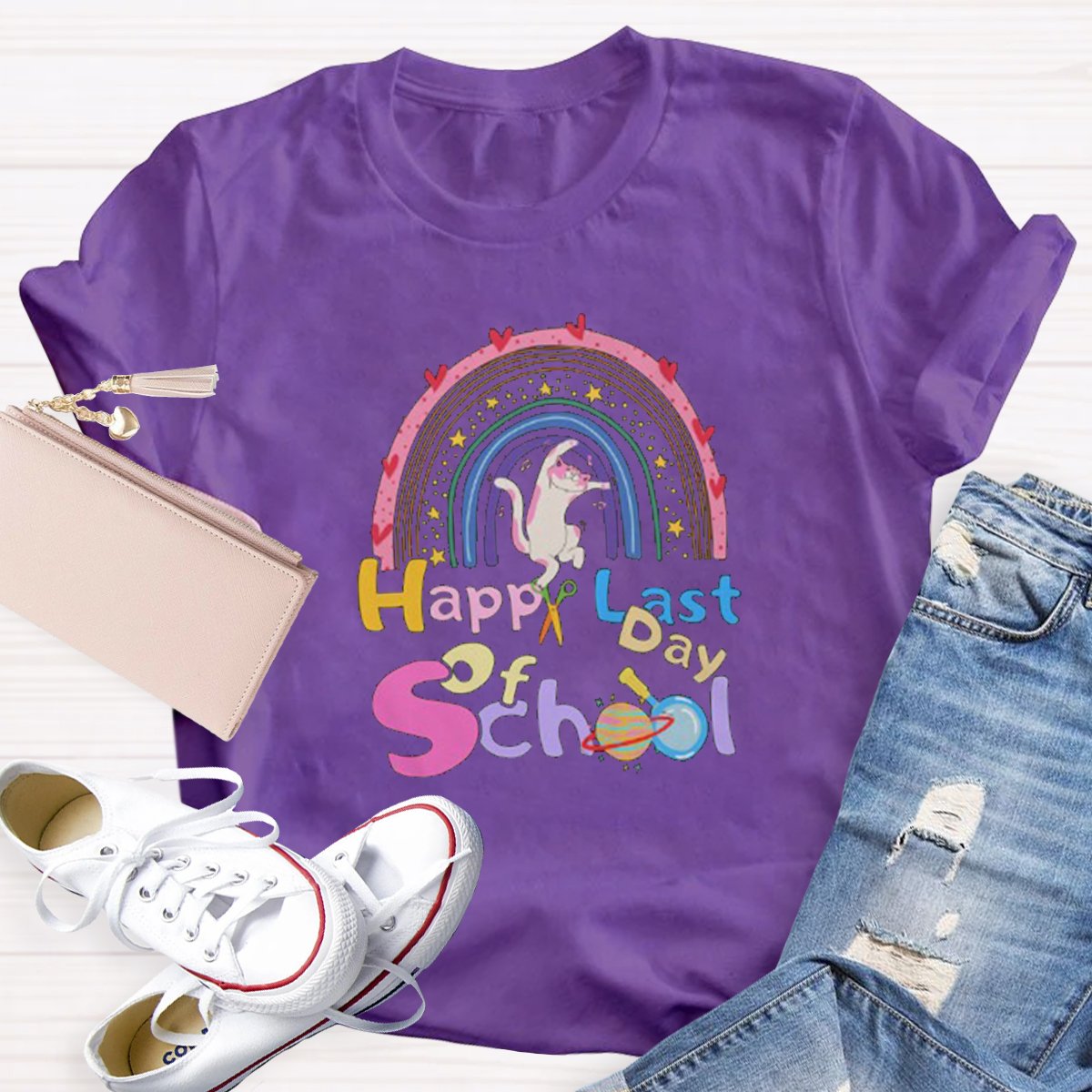 Happy Last Day Of School Teacher Shirt