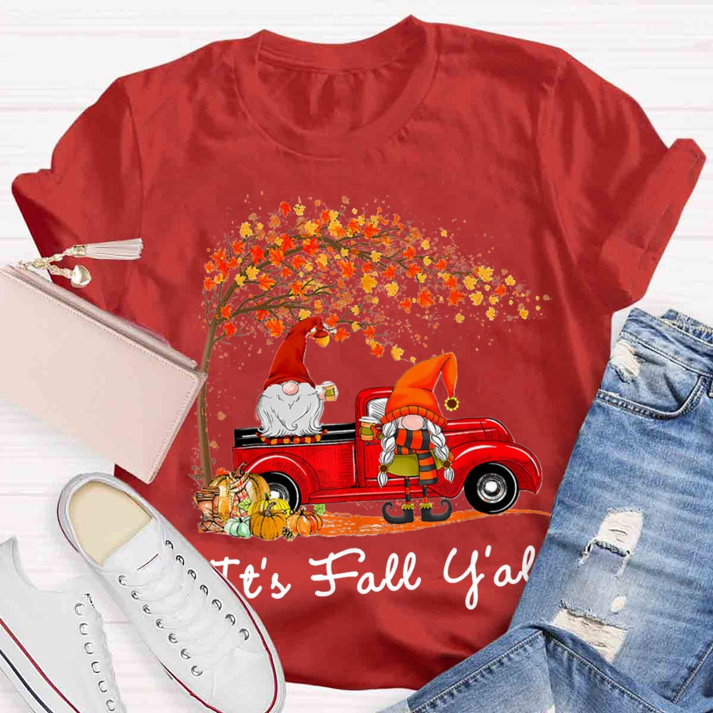 It's Fall Y'all Christmas T-shirt