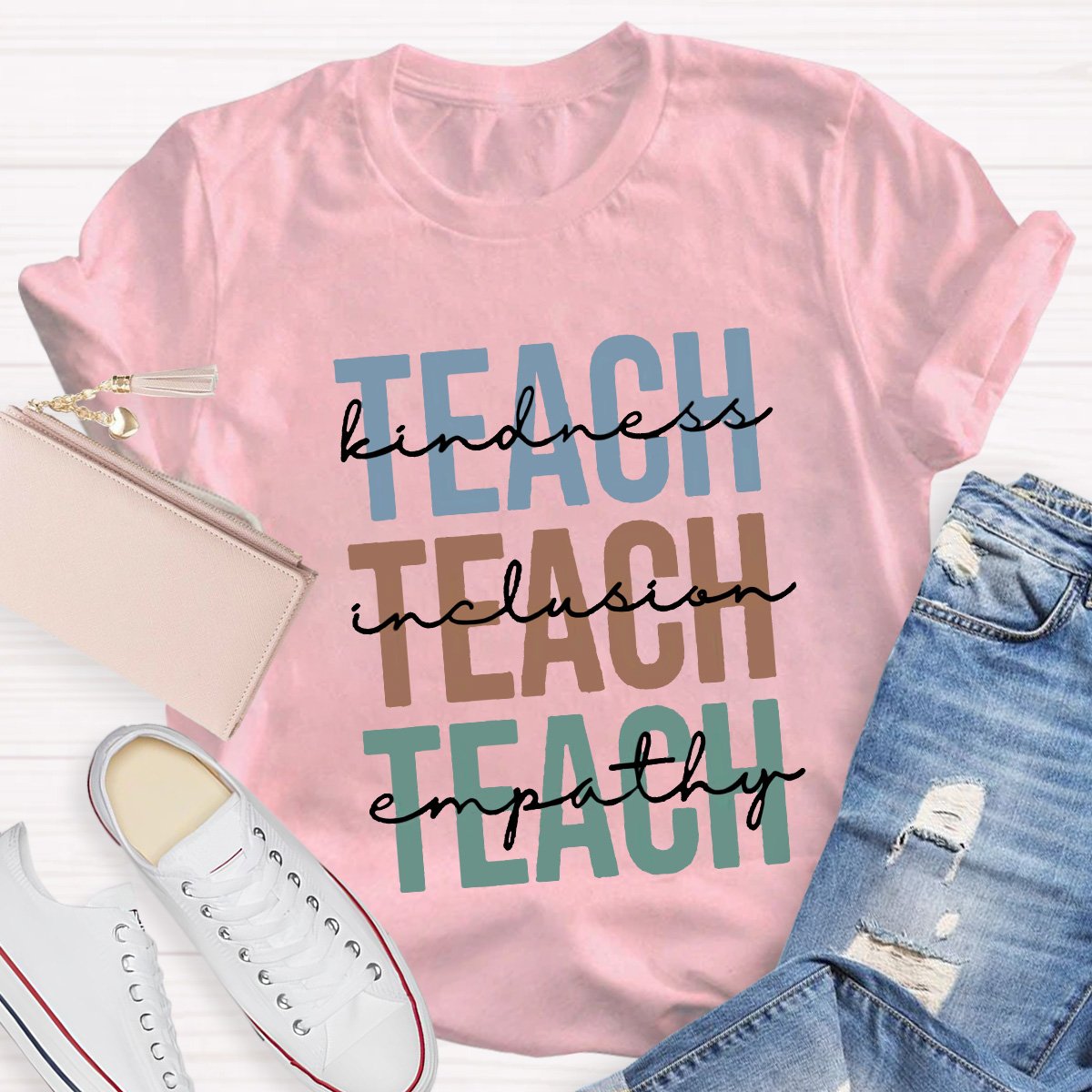 Teach Kindness Teacher Shirt