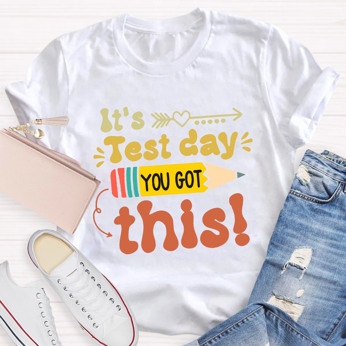 It's Test Day Teacher Shirt